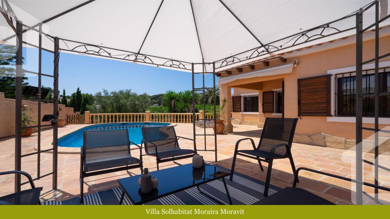 Villa Solhabitat Moraira Moravit Exterior foto